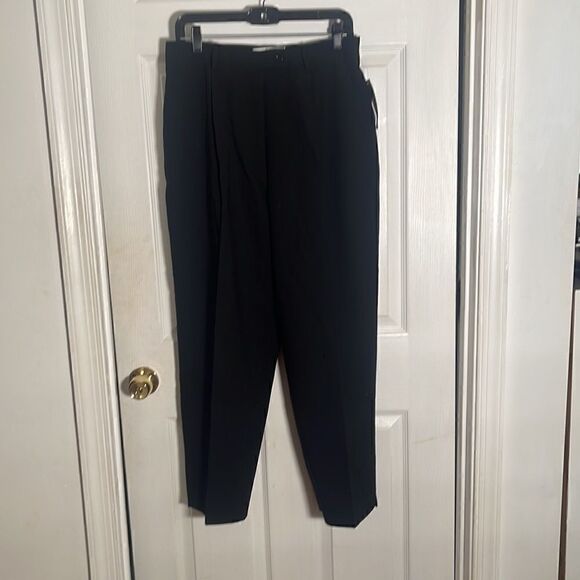 Amanda Smith Black Petite Pants 14P - Picture 2 of 5
